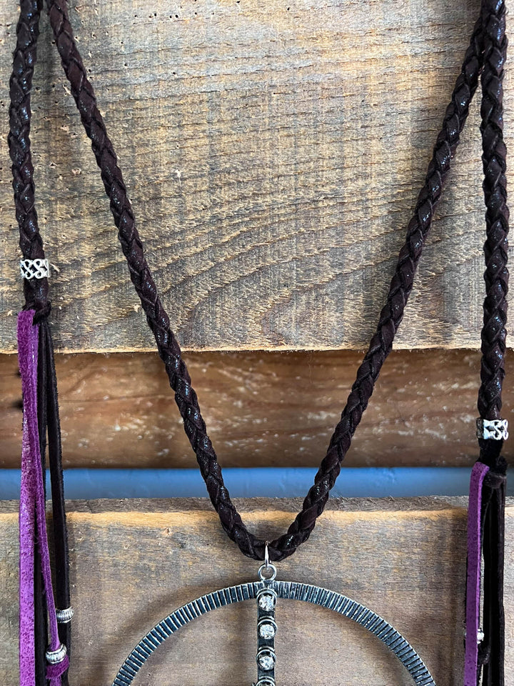 Peace and Love Bohemian Necklace
