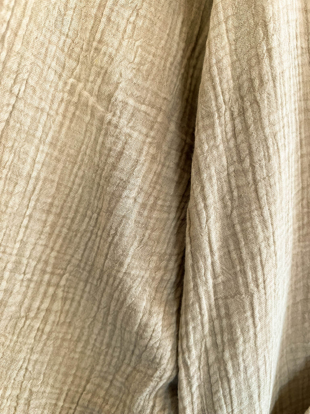 Light Spirit Vintage 100% Cotton Tunic - Natural