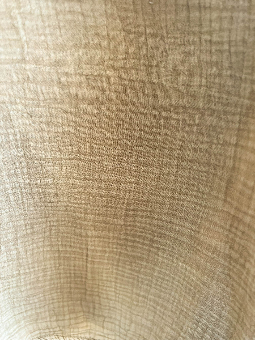 Light Spirit Vintage 100% Cotton Tunic - Natural