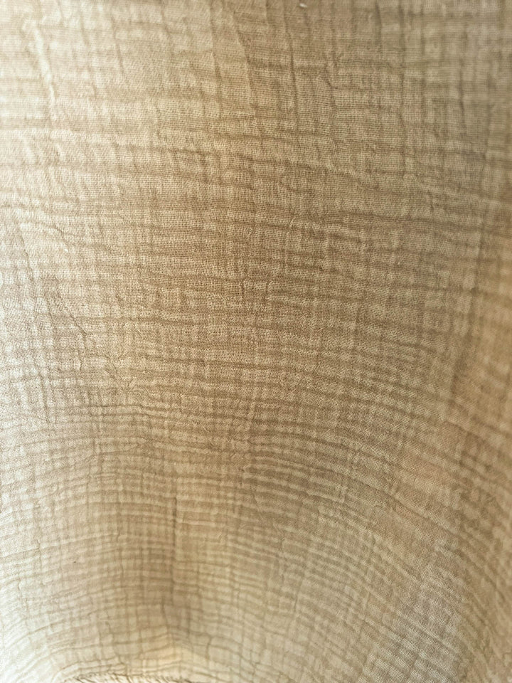 Light Spirit Vintage 100% Cotton Tunic - Natural