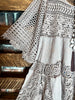 GRACEFUL BEAUTY 100% COTTON TAUPE CROCHET LACE