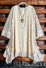 FARYTALE BEGINNINGS LACE DRESS IN BEIGE