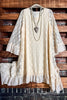 FARYTALE BEGINNINGS LACE DRESS IN BEIGE