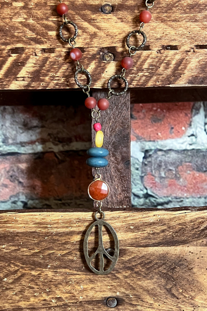 PEACEFUL & FREE SOUL JORNEY NECKLACE
