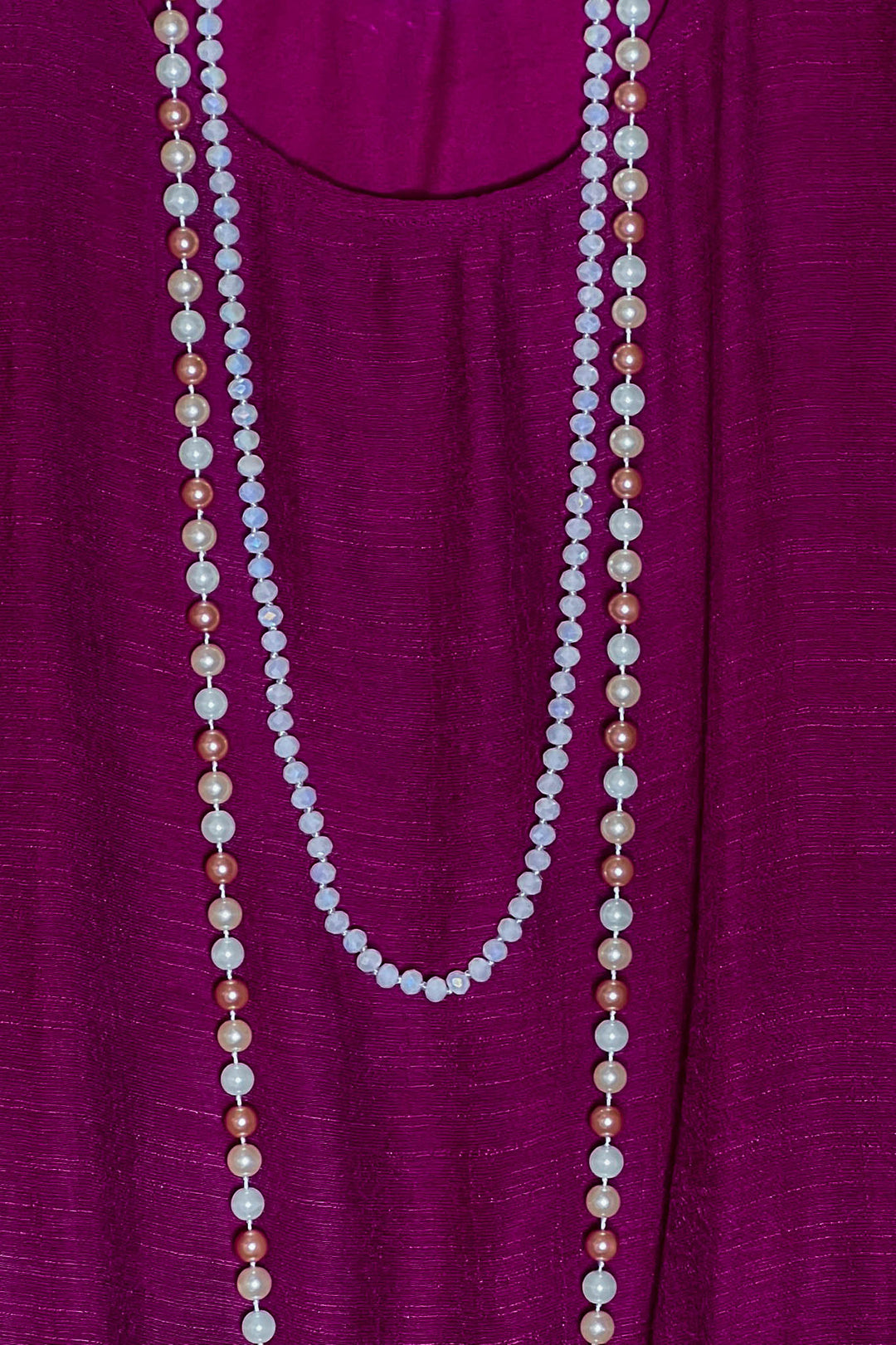 14-26 Size - Weekend Boho Comfy Swing Dress in Crimson----------Sale