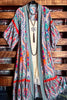 BOHEMIAN VACATION VIBES MAXI KIMONO IN Multi-Color