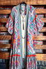 BOHEMIAN VACATION VIBES MAXI KIMONO IN Multi-Color