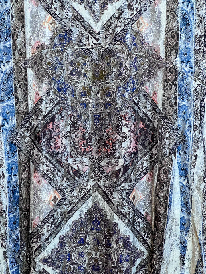 BE THE INSPIRATION LACE VEST IN MULTI-COLOR