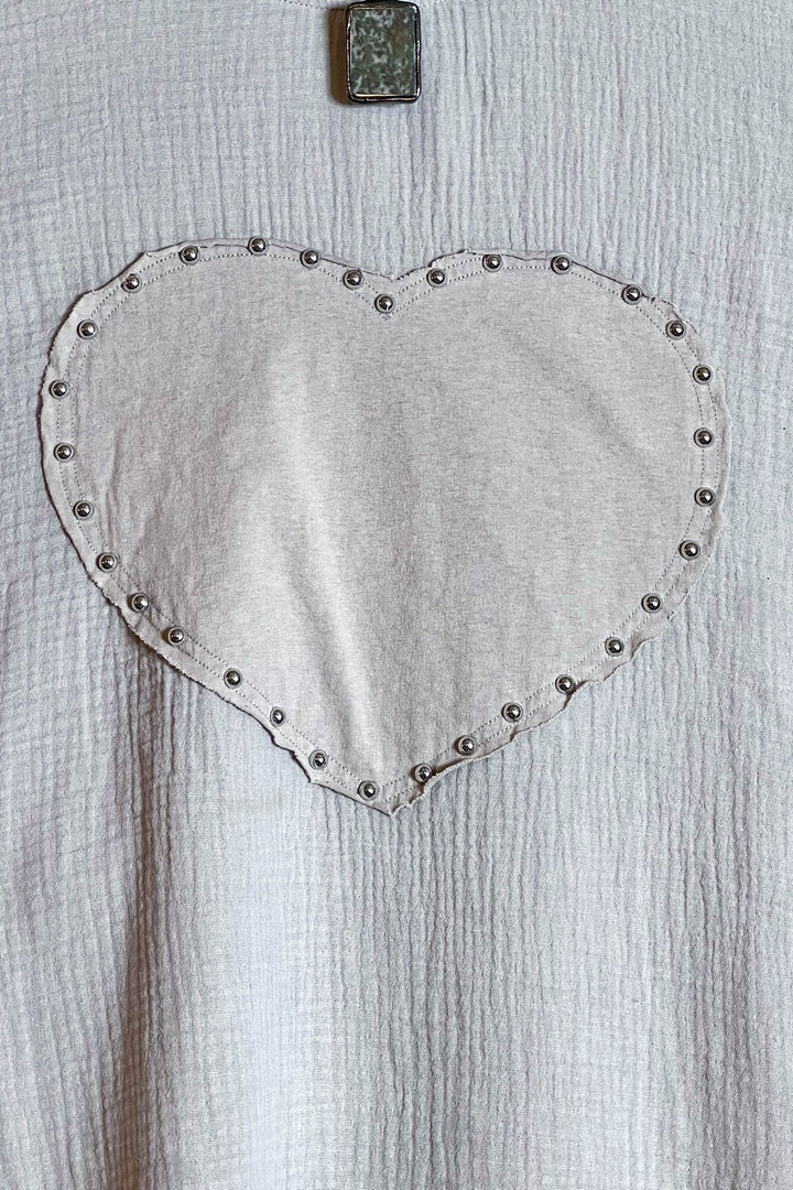 KEEP THINGS SIMPLE 100% COTTON IN GRAY