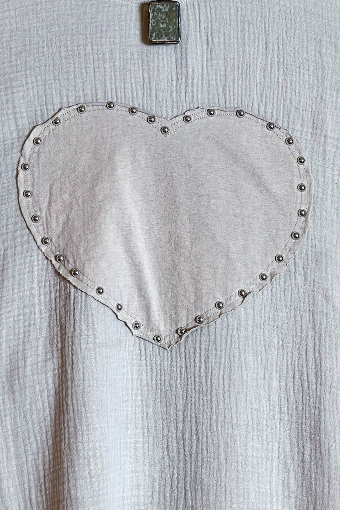 KEEP THINGS SIMPLE 100% COTTON IN GRAY