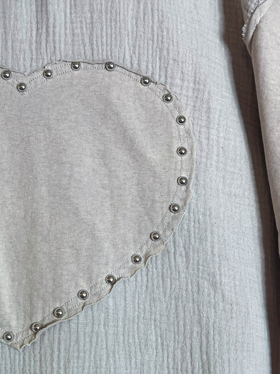 KEEP THINGS SIMPLE 100% COTTON IN GRAY