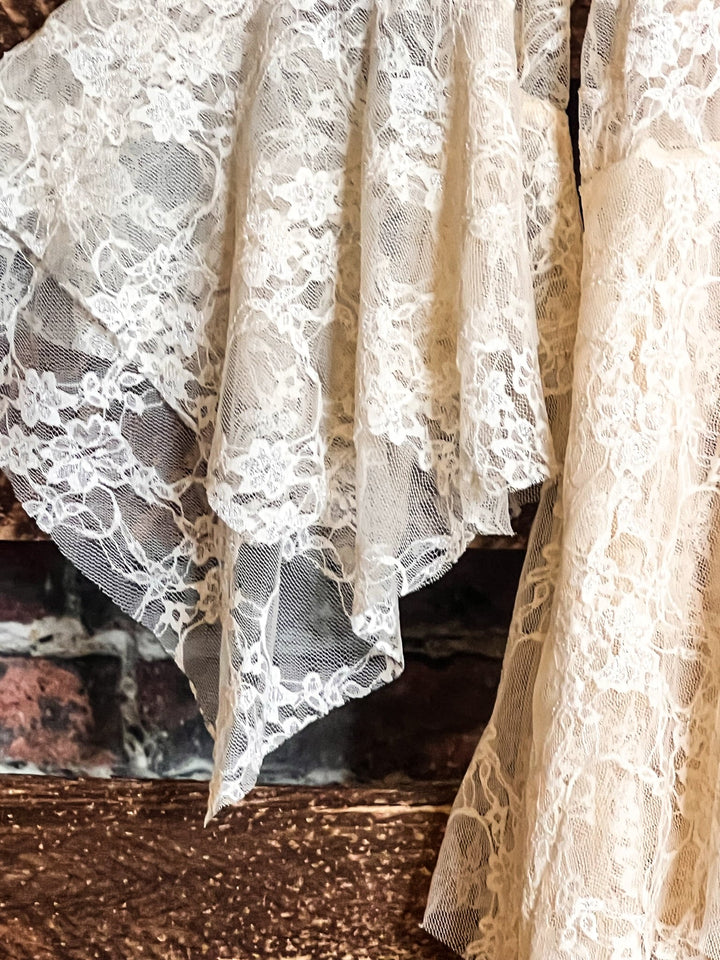 Something Magical Lace Jacket Cardigan - Natural Beige
