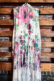 A LOVE THAT WILL LAST FOREVER FLORAL LACE LONG VEST