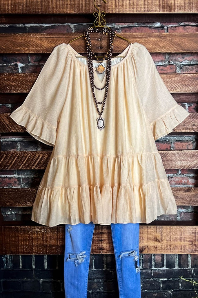 My Inner Peace Comfy Tunic in Beige