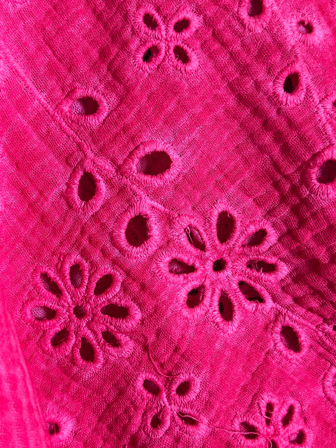 ALL THE PRETTY THINGS 100% COTTON DRESS IN STRAWBERRY PINK