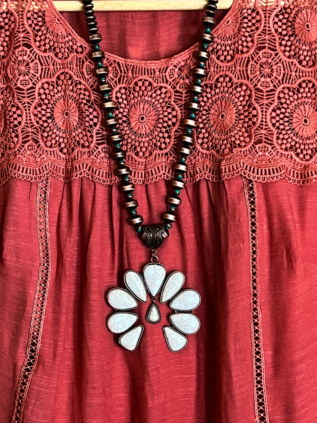 You Are My Forever Love Top in Rust