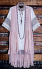 MY DEAREST DARLING PINK TIMELESS LACE VEST