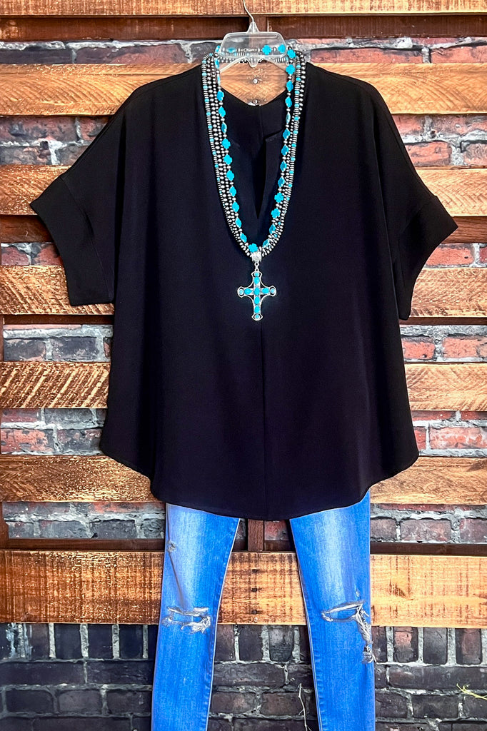 MY PERFECT DAY BLOUSE IN BLACK