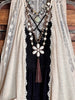 TOTALLY MAGIC VINTAGE INSPIRED LACE VEST IN BEIGE