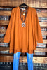 FOREVER PERFECTLY SIMPLE & OVERSIZED T-TUNIC IN ALMOND