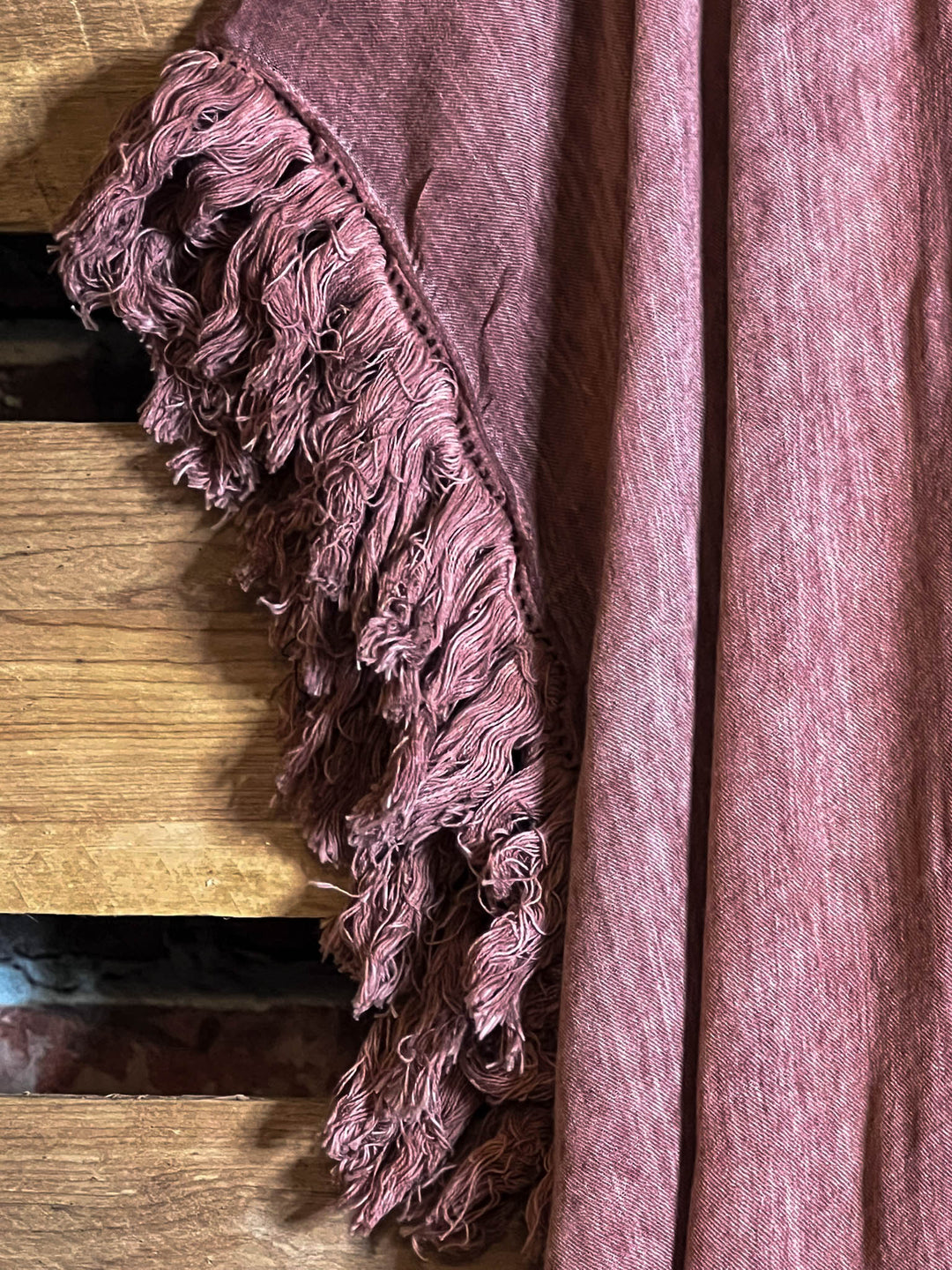 BOHEMIAN SOUL GAUZE PEASANT 100% COTTON KIMONO MOROCCAN CLAY