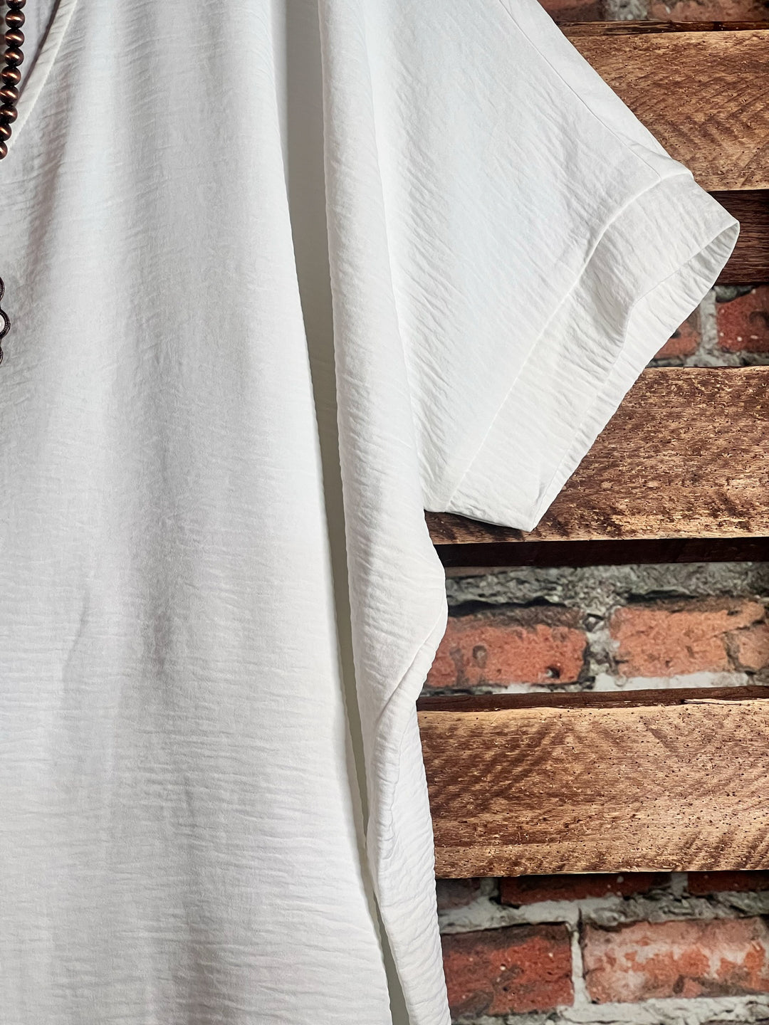 DOWNTOWN EASY LOOK TOP IN OFF WHITE