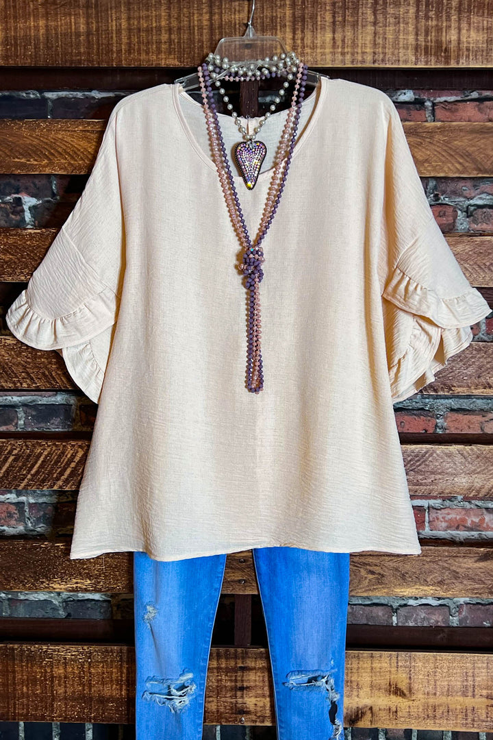 2X BEIGE BLOUSE--------------SALE