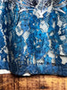 You are so Beautiful Blue & Multicolor Tones Lace Tunic