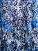 You are so Beautiful Blue & Multicolor Tones Lace Tunic