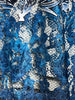 You are so Beautiful Blue & Multicolor Tones Lace Tunic
