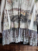 ITALY GARDEN LACE JACKET IN BEIGE & MULTICOLOR