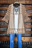 LOVELY DAYS CROCHET CARDIGAN IN MOCHA