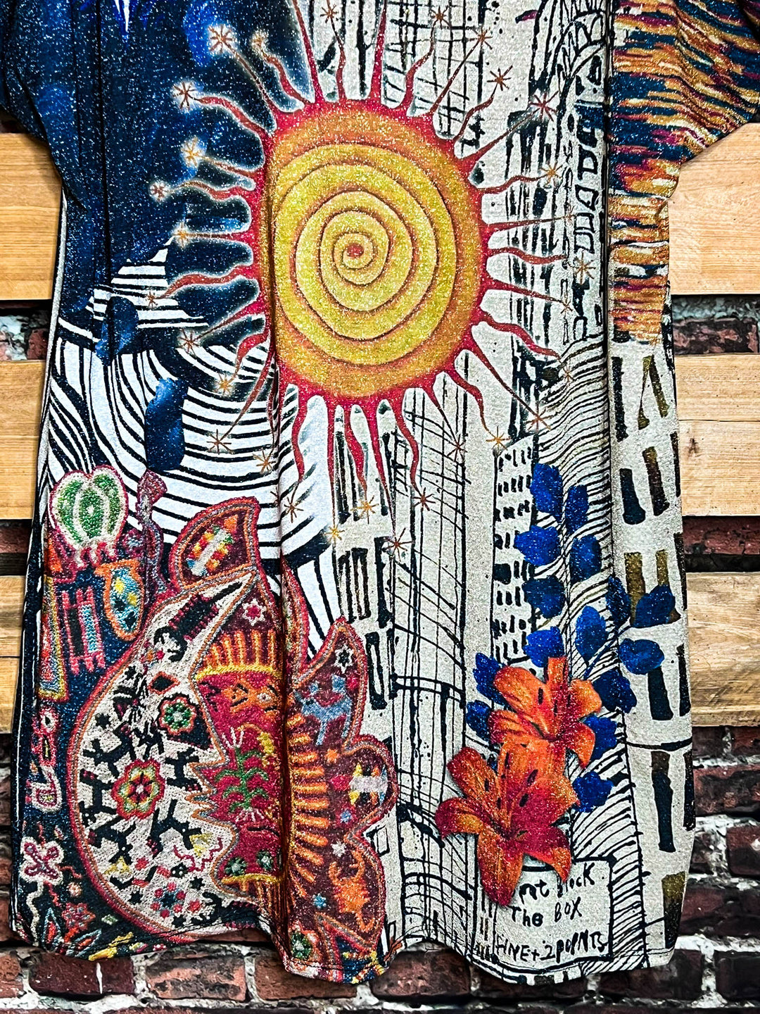 The Sun Fab Dress Long Tunic - Made in Italy