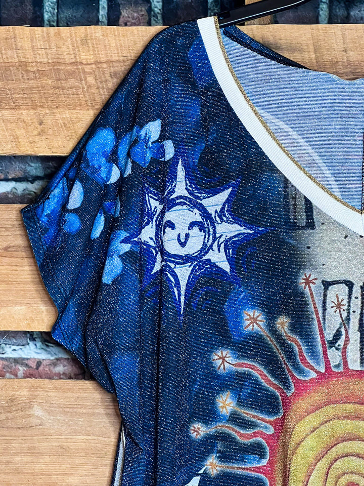 The Sun Fab Dress Long Tunic - Made in Italy