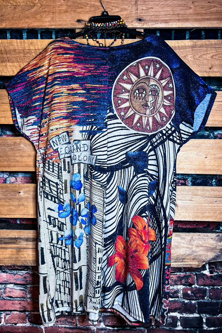 The Sun Fab Dress Long Tunic - Made in Italy