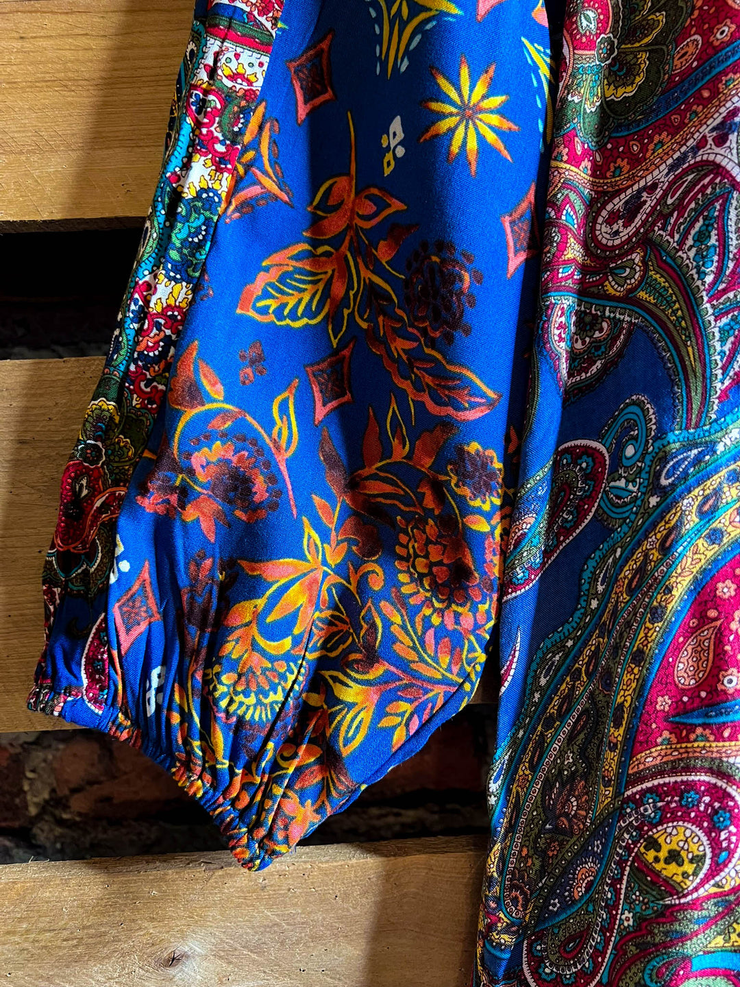 Sweet Mornings Multi-Color Top