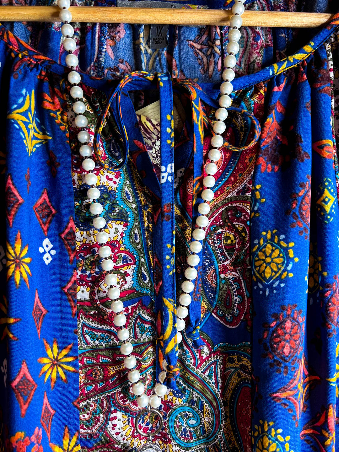 Sweet Mornings Multi-Color Top