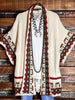 CANYON SOUL IVORY & MULTI-COLOR CARDIGAN SWEATER KIMONO