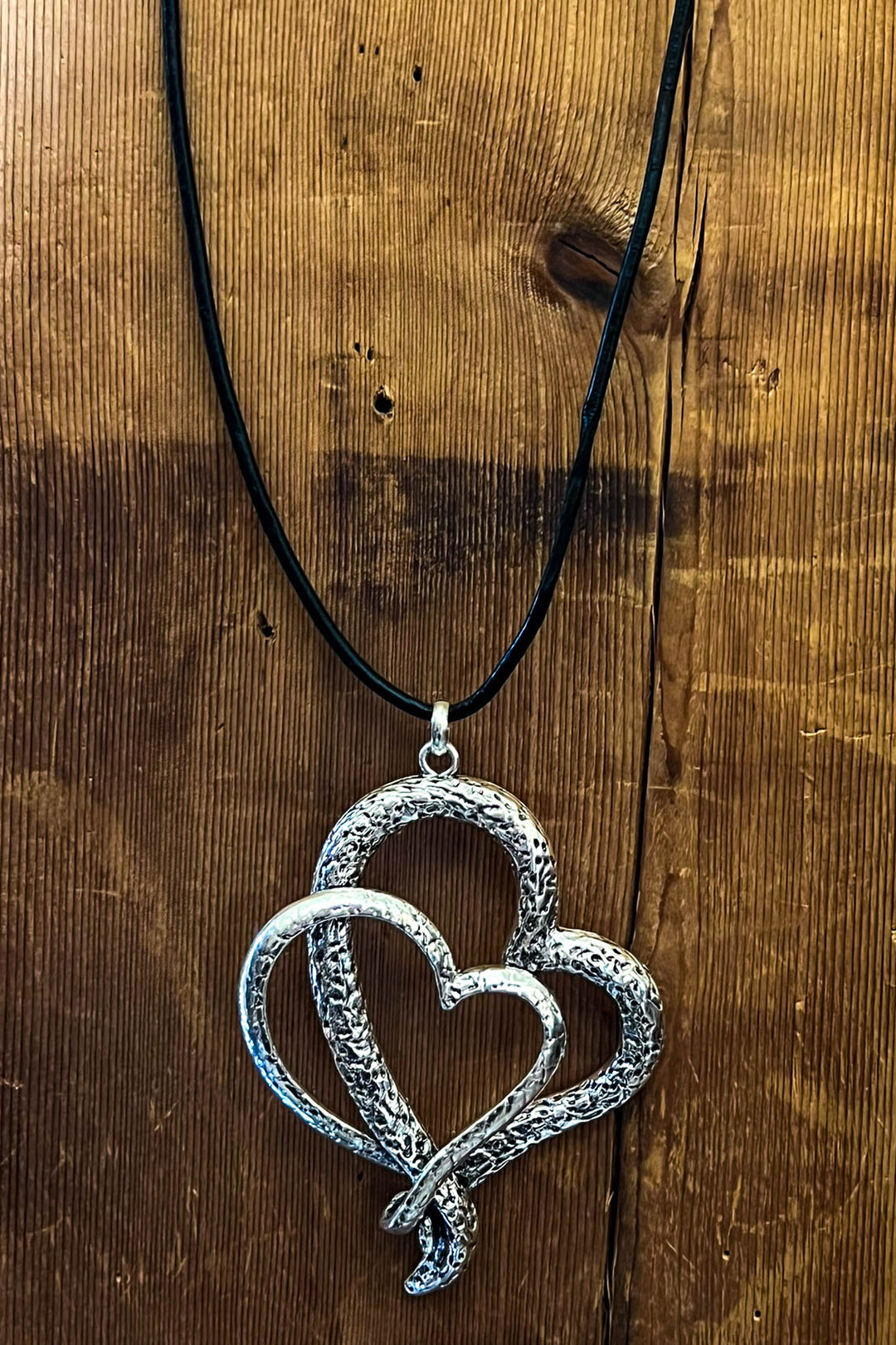 Just The Two Of Us Heart Necklace
