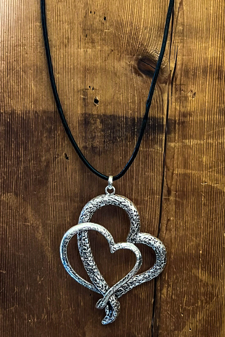 Just The Two Of Us Heart Necklace