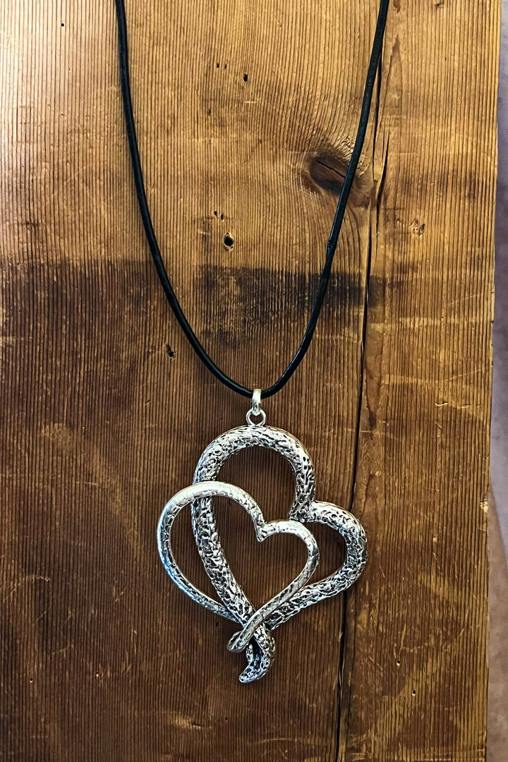 Just The Two Of Us Heart Necklace