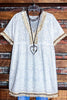 6-20 SALE -  BOHO DRESS COVER UP TUNIC---------SALE
