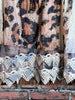 RADIANT CHARM LEOPARD PRINT LACE  DRESS TUNIC