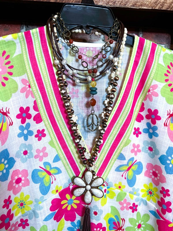 PARADISE BLOOM DRESS IN FLORAL MULTI- COLOR-------SALE