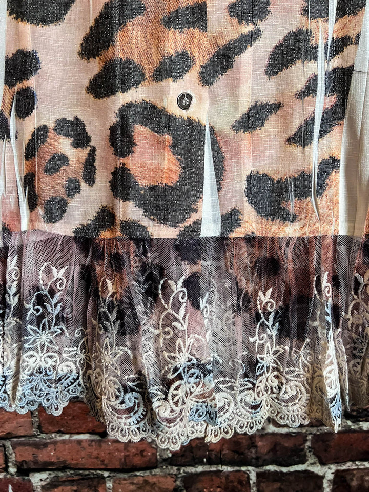 ETERNALLY PERFECT FAB SHIRT JACKET LEOPARD