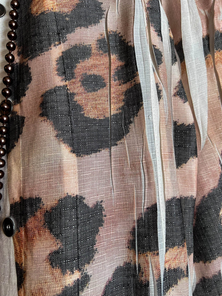 ETERNALLY PERFECT FAB SHIRT JACKET LEOPARD