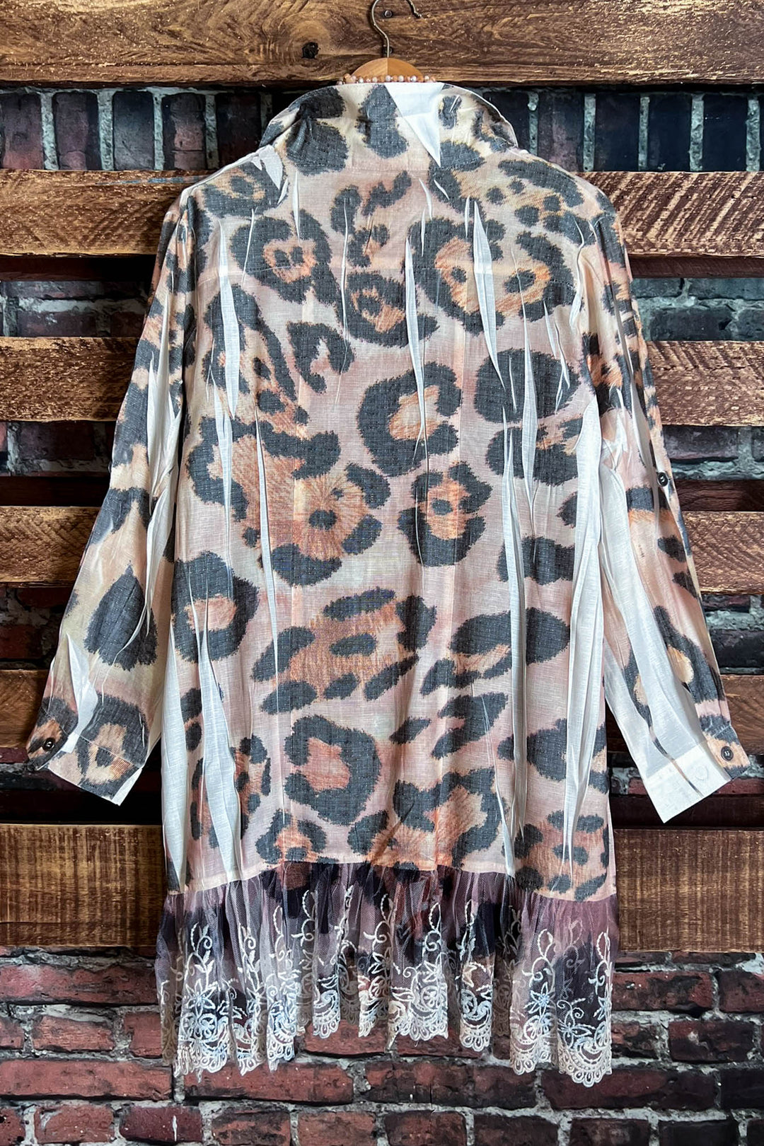 ETERNALLY PERFECT FAB SHIRT JACKET LEOPARD