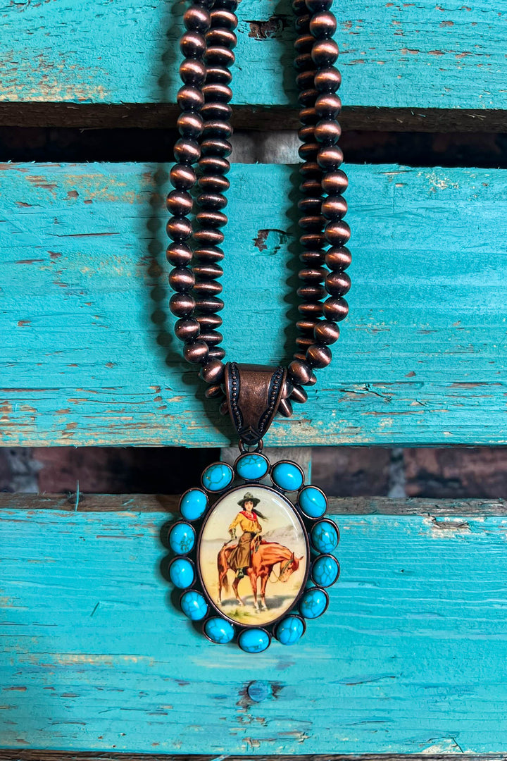 Willd Horse Turquoise Necklace