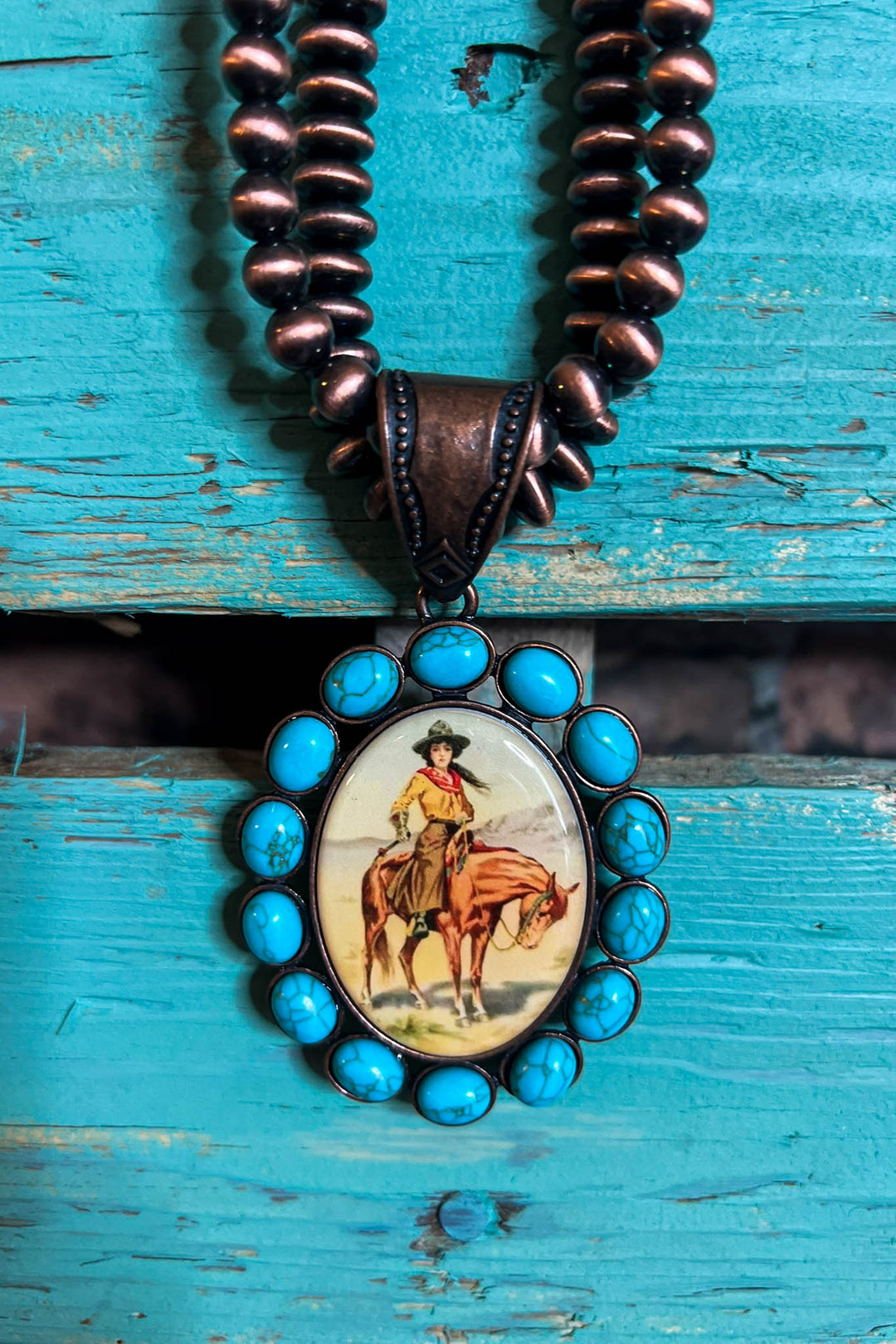 Willd Horse Turquoise Necklace