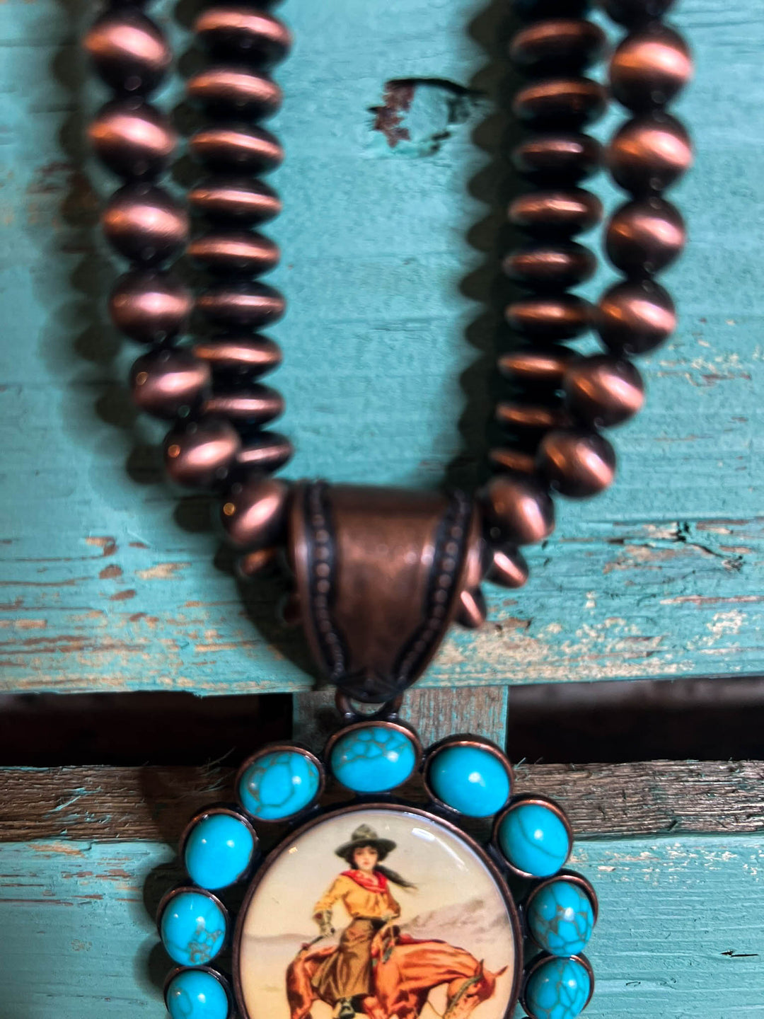 Willd Horse Turquoise Necklace